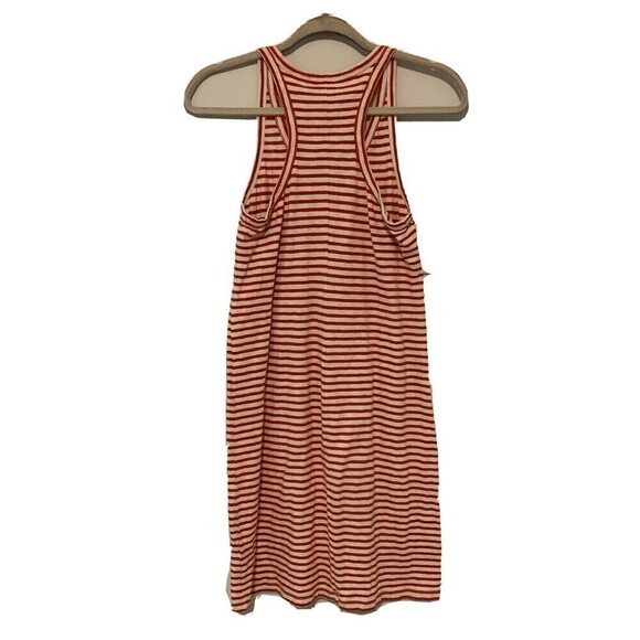 J. Crew Womens Size Small Multicolor Stripe Cotton Racerback Tank Dress - Picture 3 of 6